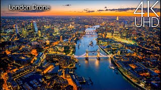 London in 4K UHD Drone [upl. by Avruch]