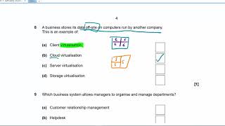 Cambridge Technicals IT Unit 1 January 2020 Exam Walkthrough [upl. by Dorothee109]