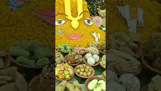 Govardhan pooja decoration 🙏 govardhan diwali ytshorts viralvideo [upl. by Bruell8]