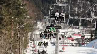 Jaworzyna Krynicka Ski Station official promo video HD  produced by ProWizja Studio 2012 [upl. by Tnecnivleahcim]