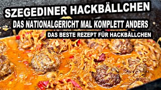 Szegediner Hackbällchen das beste Rezept für Hackbällchen  The BBQ BEAR [upl. by Nowahs]