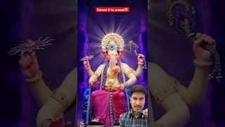 गणेश जी का चमत्कार 🙏🏻🕉😍 shorts ganeshchaturthi ganpatibappamorya chamtkaar ganesh viralvideo [upl. by Aiekat]