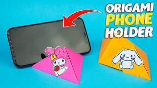 Make a Smartphone Holder in 5 Minutes with Origami [upl. by Giustina532]