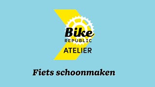 Je fiets schoonmaken doe je zo  Bike Republic [upl. by Naginarb]