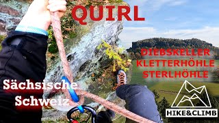 Nicht anfängertauglich  Die Kletterhöhle am Quirl ‐ Sächsische Schweiz [upl. by Slaohcin760]