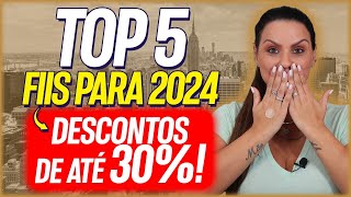 TOP 5 FUNDOS IMOBILIÁRIOS PARA 2024 [upl. by Aprile]