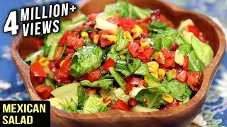 Mexican Salad  Healthy Salad Recipe  My Recipe Book With Tarika Singh [upl. by Nnayram]