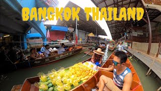 Explore Damnoen Saduak Floating Market [upl. by Yecnay]