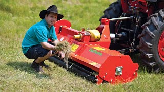 Italian Del Morino Flail Mowers Are The Best [upl. by Jackelyn]