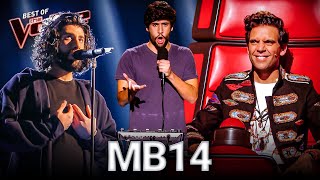 Every Spectacular Beatboxer MB14 Performance on The Voice [upl. by Angadresma]