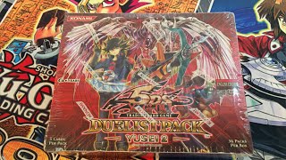 Yugioh 5Ds Duelist Pack Yusei 2 1st Edition Unboxing  Opening 36 Packs [upl. by Eenolem]