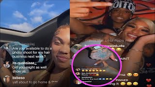 RAYSOWAVYY amp LYNDEJA POP OUT W THEIR NEW BOOS 👀🌶️🫣 SHADE THROWN⁉️ [upl. by Kissiah]