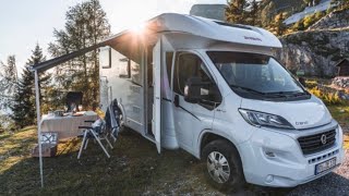 DETHLEFFS TREND T 7057 DBL🔝 io SEMI INTEGRALE con LETTO CENTRALE NAUTICO 🚐 dinette VIS À VIS 😃😎 [upl. by Gnourt]