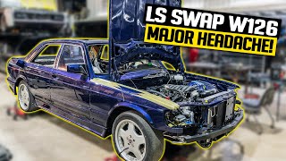 LS Swapped Mercedes 280se Wont Start  62L LS3 Benz Ep 8 [upl. by Sidhu]