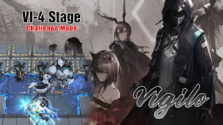 Arknights VI4 Challenge Mode 4 Operator ft Chen Holungday [upl. by Mora]