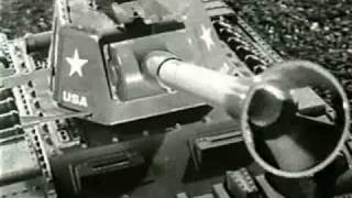 VINTAGE TIGER JOE TANK Toy TV Commercial [upl. by Leopoldeen]