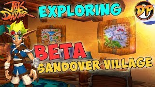 Exploring BETA Sandover Village in Jak and Daxter Demo [upl. by Westhead]