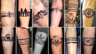 15 Amazing Mom Dad Armband tattoo designs  Armband tattoo ideas  ma paa tattoos 😊🤞 [upl. by Osicnarf737]