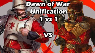 Dawn of War Unification 1 vs 1 Praetorian Guard Vrax vs Vostroyan Firstborn Chairman Meow [upl. by Posner]