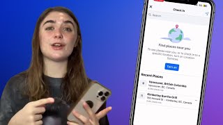 How to check in on Facebook [upl. by George]