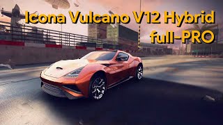 Asphalt 8  Icona Vulcano V12 Hybrid fullPRO Fully Upgraded [upl. by Ainelec]