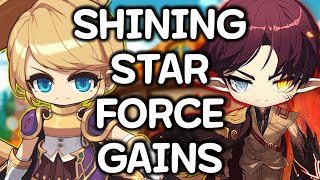 ANOTHER 22 PITCHED SHINING STAR FORCE GAINS JULY 2023 [upl. by Paten]