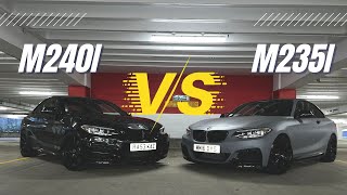 BMW M240i vs M235i Which is the better car [upl. by Norvol348]