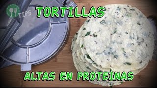 TORTILLAS ALTAS EN PROTEÍNAS  Comer Vegano TIPS [upl. by Holladay]