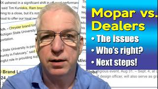 Dealers vs Mopar Who’s right and wrong What to do next [upl. by Corbet]