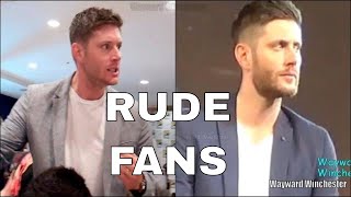 Rude Fans To Supernatural Cast At Conventions [upl. by Rask]