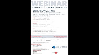 SUPERBONUS 110  ANDoC Accademia di Napoli [upl. by Salomon]