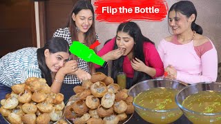 Flip The Bottle Golgappa Eating Challenge  Who Will Win the Golgappa Challenge  Food Challenge [upl. by Eikcid]