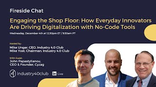 Engaging the Shop Floor How Everyday Innovators Are Driving Digitalization with NoCode Tools [upl. by Esya]