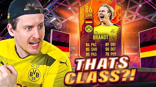 But is it CLASS though 86 Headliners BRANDT Review FIFA 22 Ultimate Team [upl. by Halyhs]