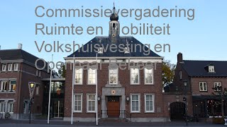 Commissie Ruimte en Mobiliteit Incl volkshuisvesting en Openbaar Beheer 2 oktober 2024 [upl. by Bourn]