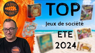 TOP jeux de société été 2024 [upl. by Gaspard]