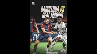 El Clásico LIVE Real Madrid vs Barcelona – Watch the Ultimate Football Showdown [upl. by Mays]