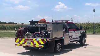 Royse City Fire Brush 81 Responding to a Medical Call [upl. by Breana751]