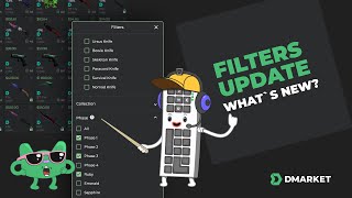 New Filters Update on DMarket [upl. by Akessej]