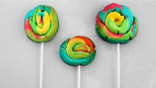 EDIBLE RAINBOW PLAY DOUGH CAKE POPS [upl. by Photima]