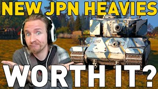 Are New Japanese Heavies Worth it T57 World of Tanks [upl. by Kurman]