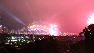 Sydney Harbour Bridge and Opera House Live New Years Eve Fireworks Display 2020  2021 [upl. by Hsan767]