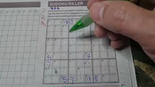 9522 Saturday Killer Sudoku puzzle Bonus Extra edition 11022024 Extra part 2 of 4 [upl. by Eelanaj831]