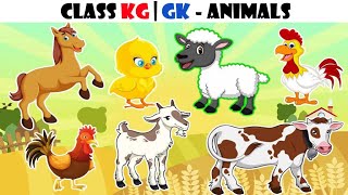 Class KG  Rhyems  Animals  Kids Animal Songs  Kids Animation thamizhanraj [upl. by Rizika]