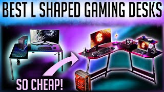 Best L Shaped Gaming desks in 2023  Top 5  Ultimate Gaming Setup [upl. by Itirp]