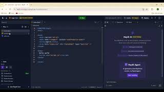 How to use replit html css javascript project in replitReplit app [upl. by Ardnassela]