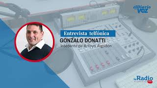 ENTREVISTA TELEFÓNICA A GONZALO DONATTI  EL DIARIO CON VOZ [upl. by Nylek387]