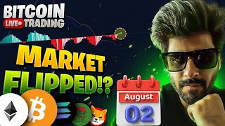 URGENT 🚨CRYPTO TRADING LIVE  2nd Aug  BITCOIN TRADING SIGNALS  TOP 3 ALTCOIN TO BUY NOW [upl. by Zolly]