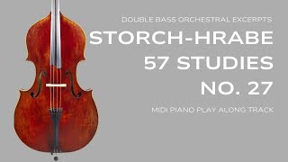 StorchHrabe  57 Studies Vol I  No 27  148 BPM  Practice Track [upl. by Aklim332]