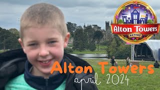 Alton Towers April 2024 Vlog [upl. by Gerry833]